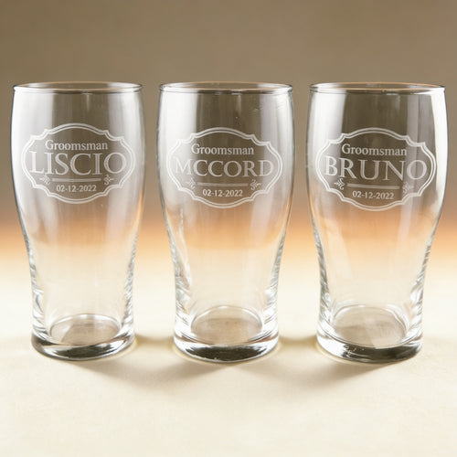 Tulip Pint Glass, 16 oz.