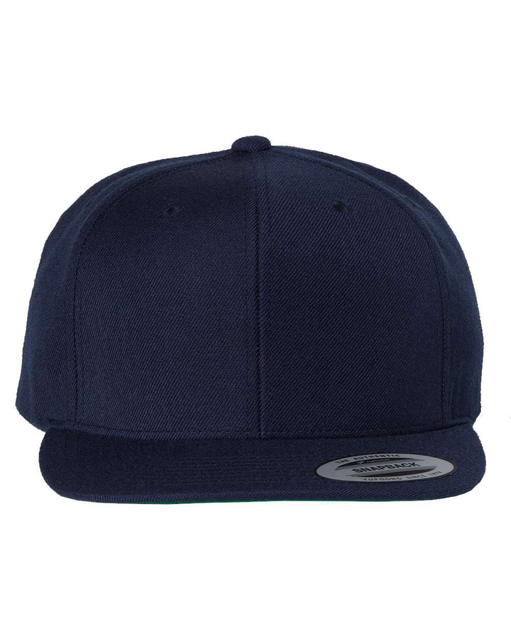 Yupoong Flat Bill Snap Back Cap