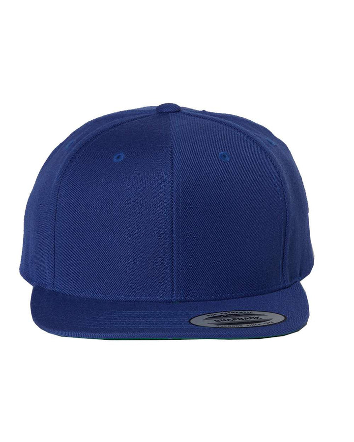 Yupoong Flat Bill Snap Back Cap