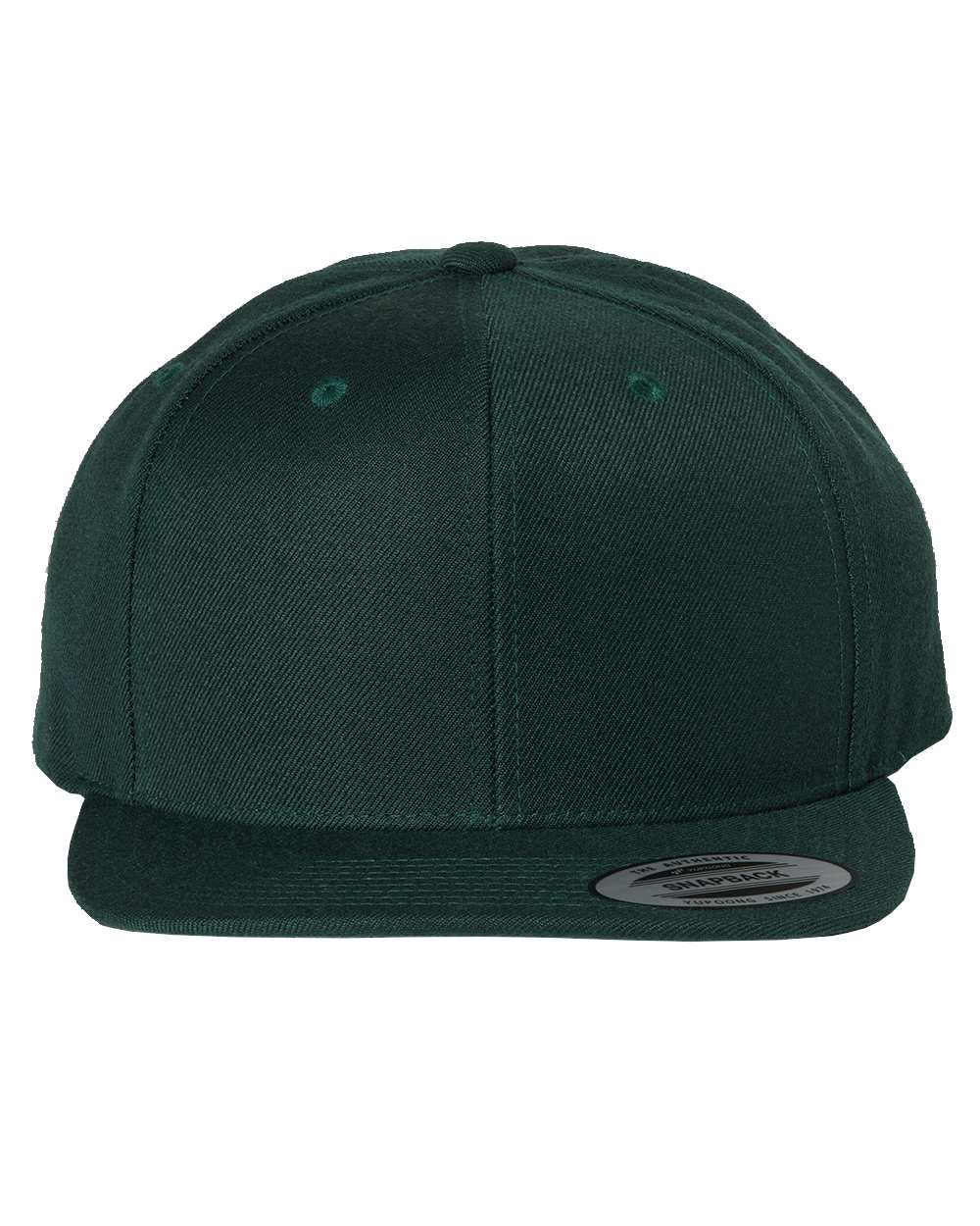 Yupoong Flat Bill Snap Back Cap