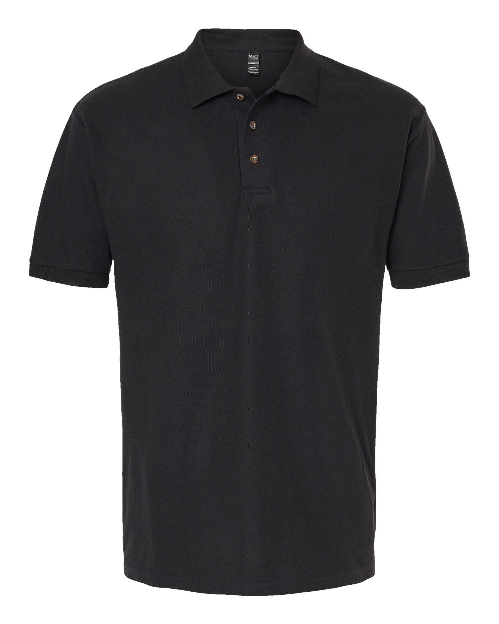 M&O Ring Spun Cotton Polo Shirt Mens