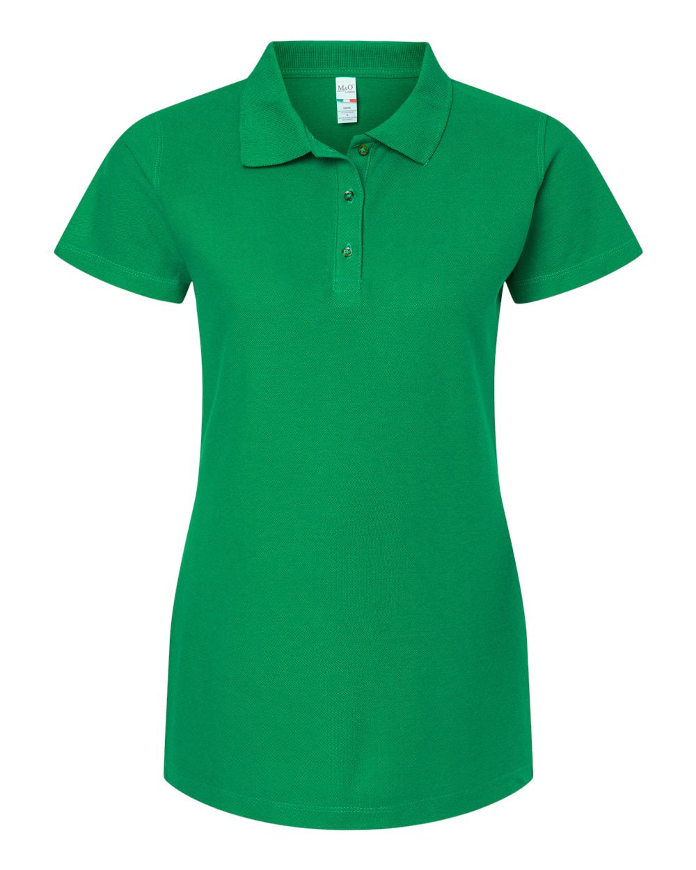 M&O Ring Spun Cotton Polo Shirt Ladies