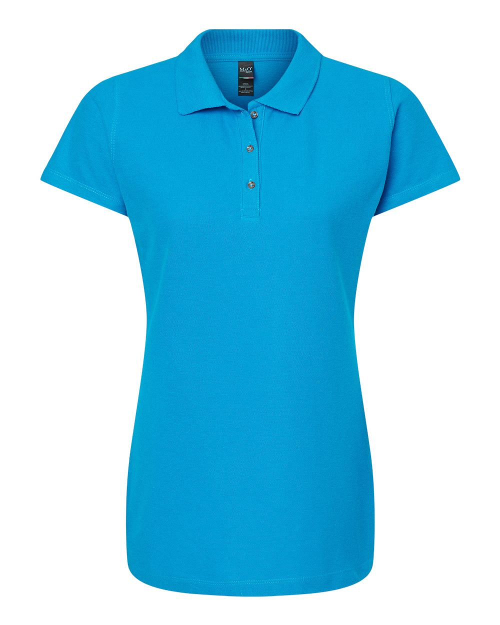 M&O Ring Spun Cotton Polo Shirt Ladies