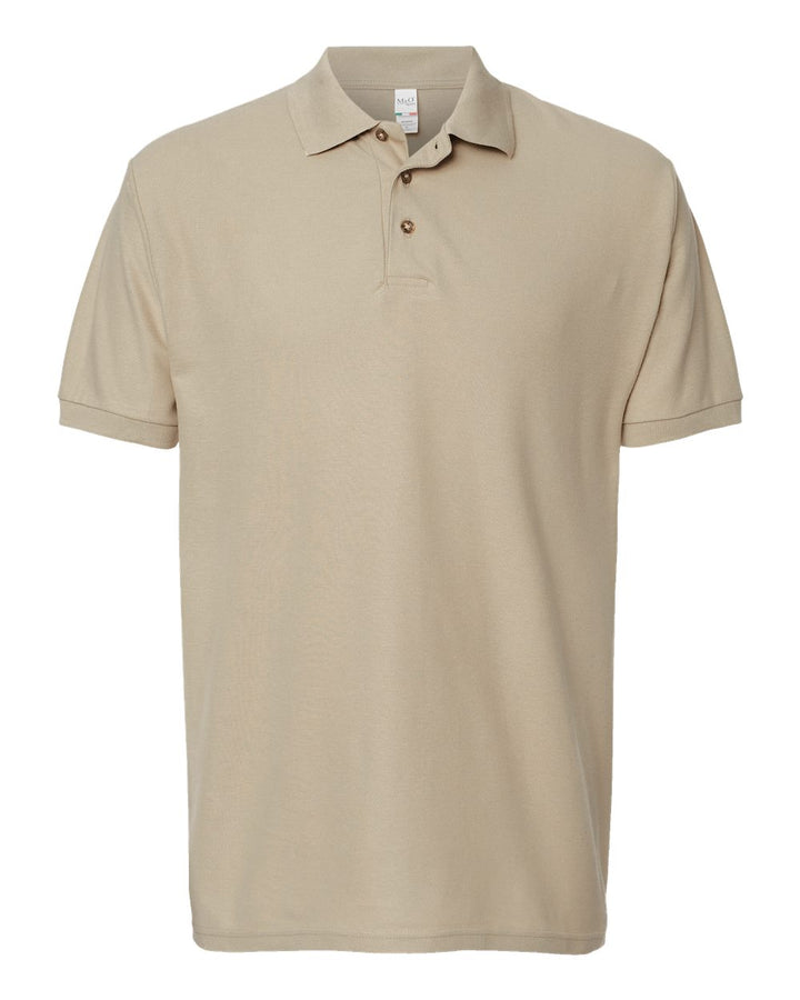 M&O Ring Spun Cotton Polo Shirt Mens