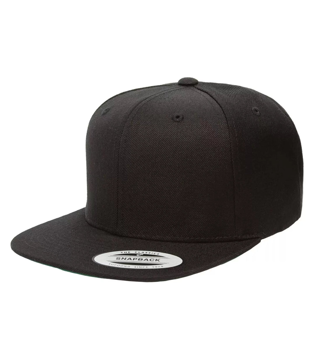 Yupoong Flat Bill Snap Back Cap