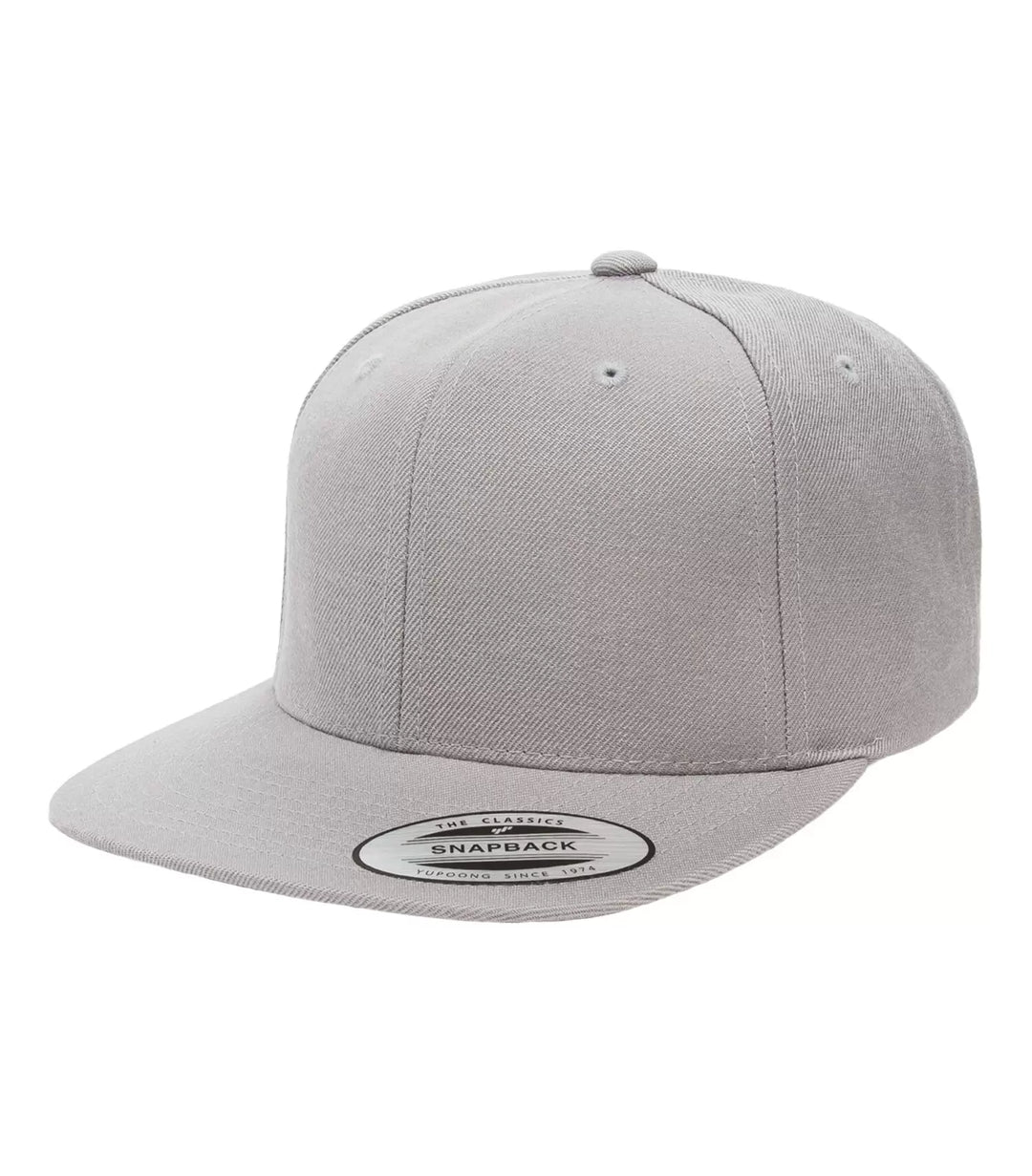 Yupoong Flat Bill Snap Back Cap