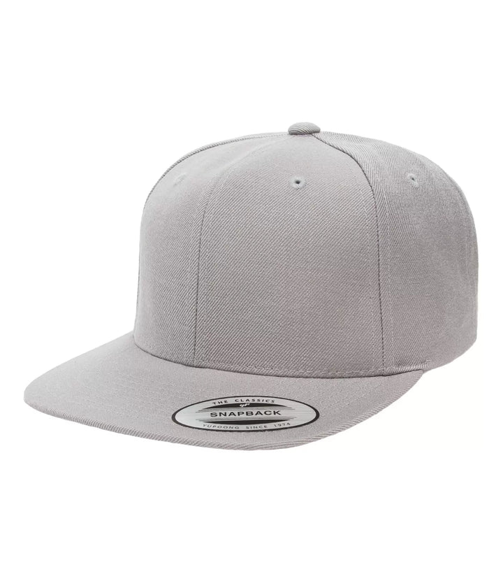 Yupoong Flat Bill Snap Back Cap