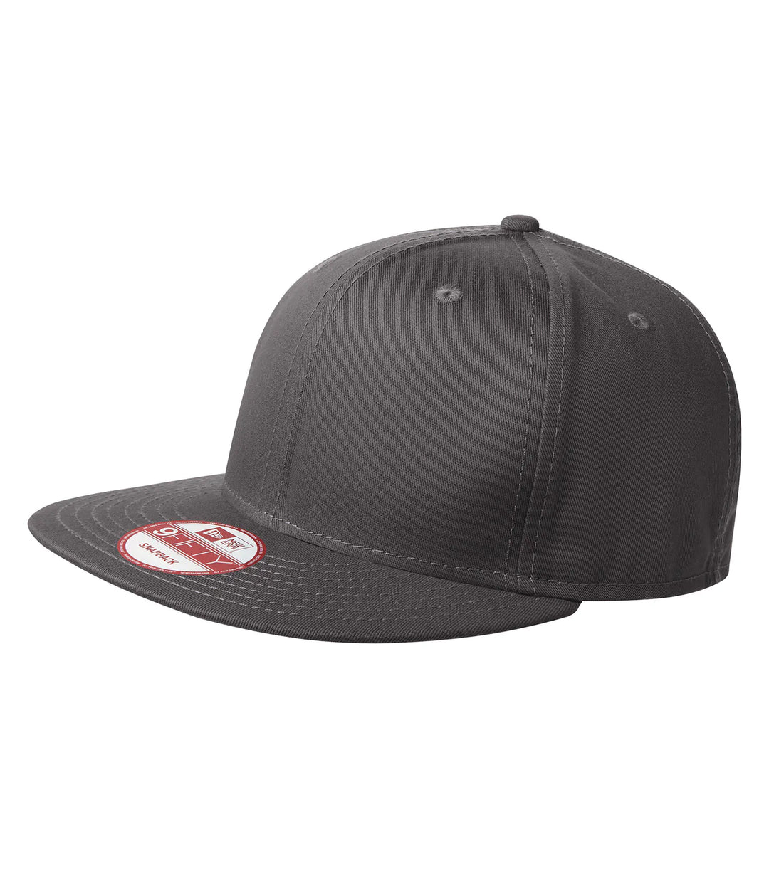 New Era Flat Bill Snap Back Cap NE400