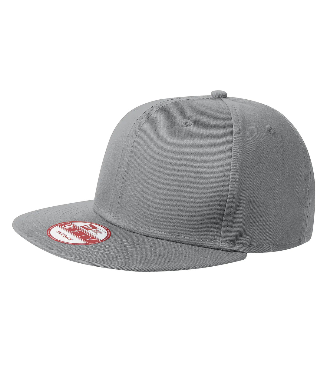 New Era Flat Bill Snap Back Cap NE400