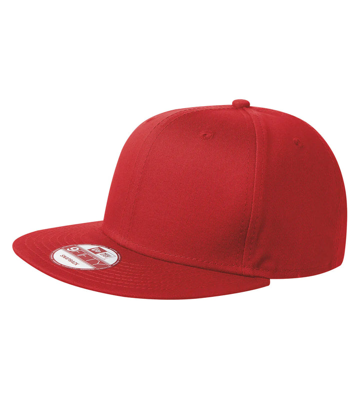 New Era Flat Bill Snap Back Cap NE400