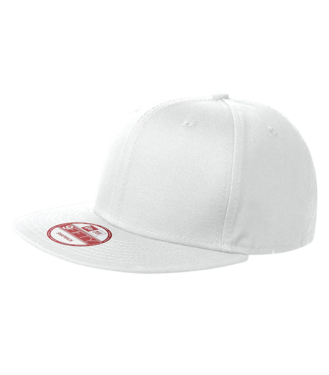 New Era Flat Bill Snap Back Cap NE400