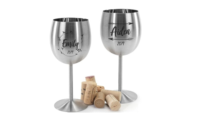 Stainless Steel Wine Goblet