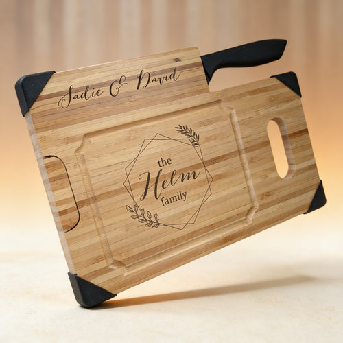 2-in-1 Bamboo Cutting Board