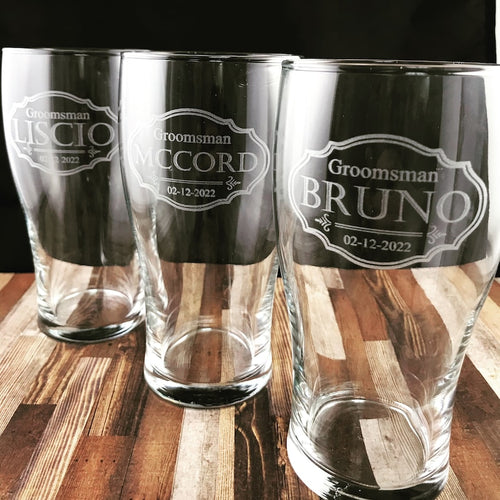 Tulip Pint Glass, 16 oz.