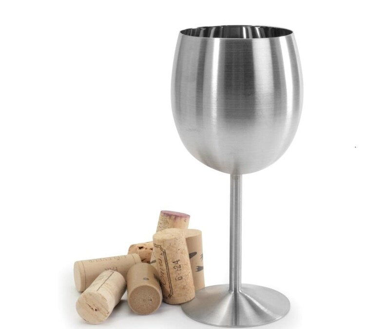 Stainless Steel Wine Goblet