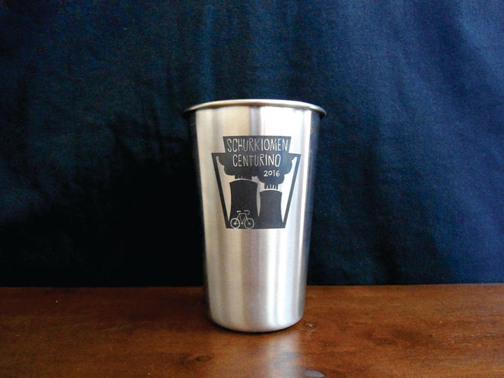 Stainless Steel Pint Glass, 16 oz.